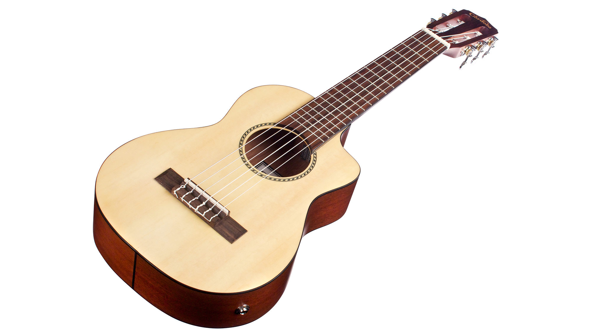 Cordoba Guilele Ce Cw Epicea Acajou Rw - Natural - Guitalele - Variation 2