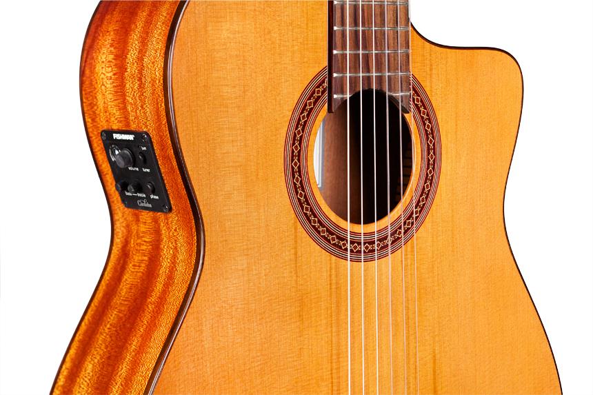 Cordoba C5-ce Iberia 4/4 Cw Cedre Acajou Rw +housse - Natural - Guitarra clásica 4/4 - Variation 2