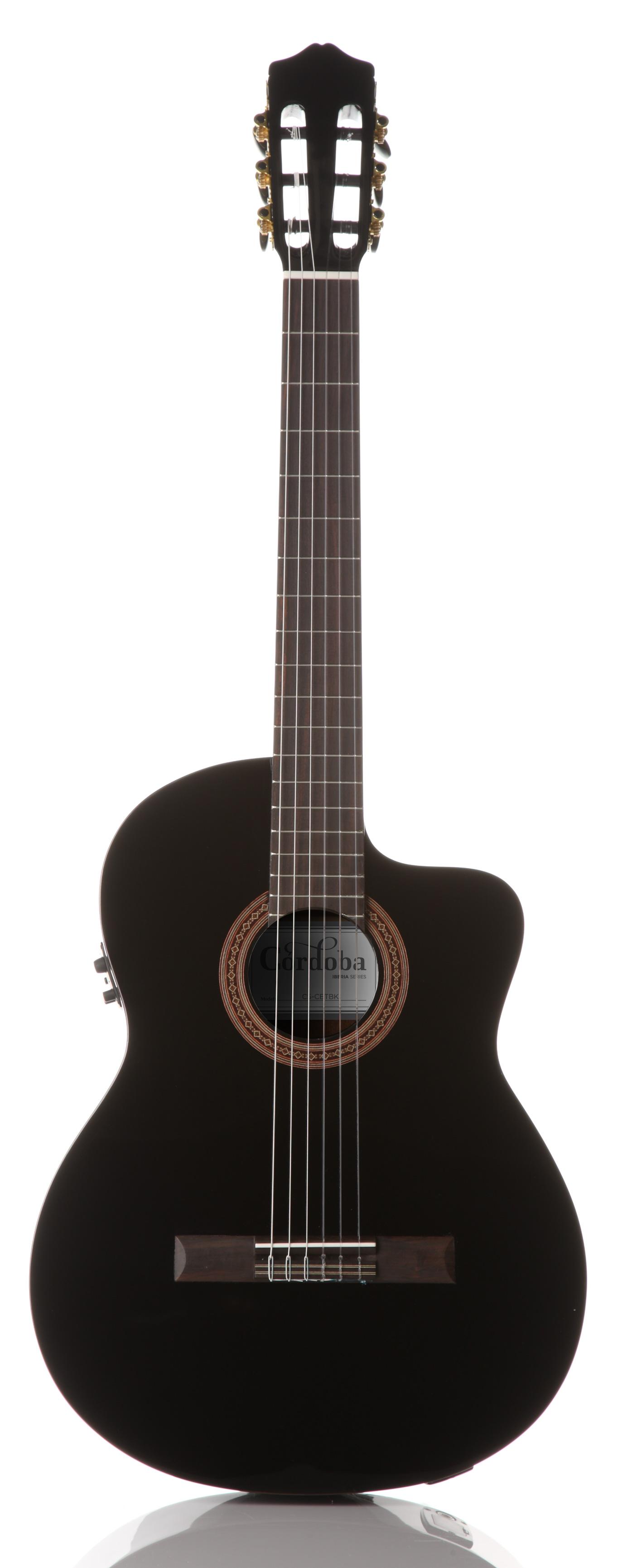 Cordoba Iberia C5-cet Thin Body - Black - Guitarra clásica 4/4 - Variation 3