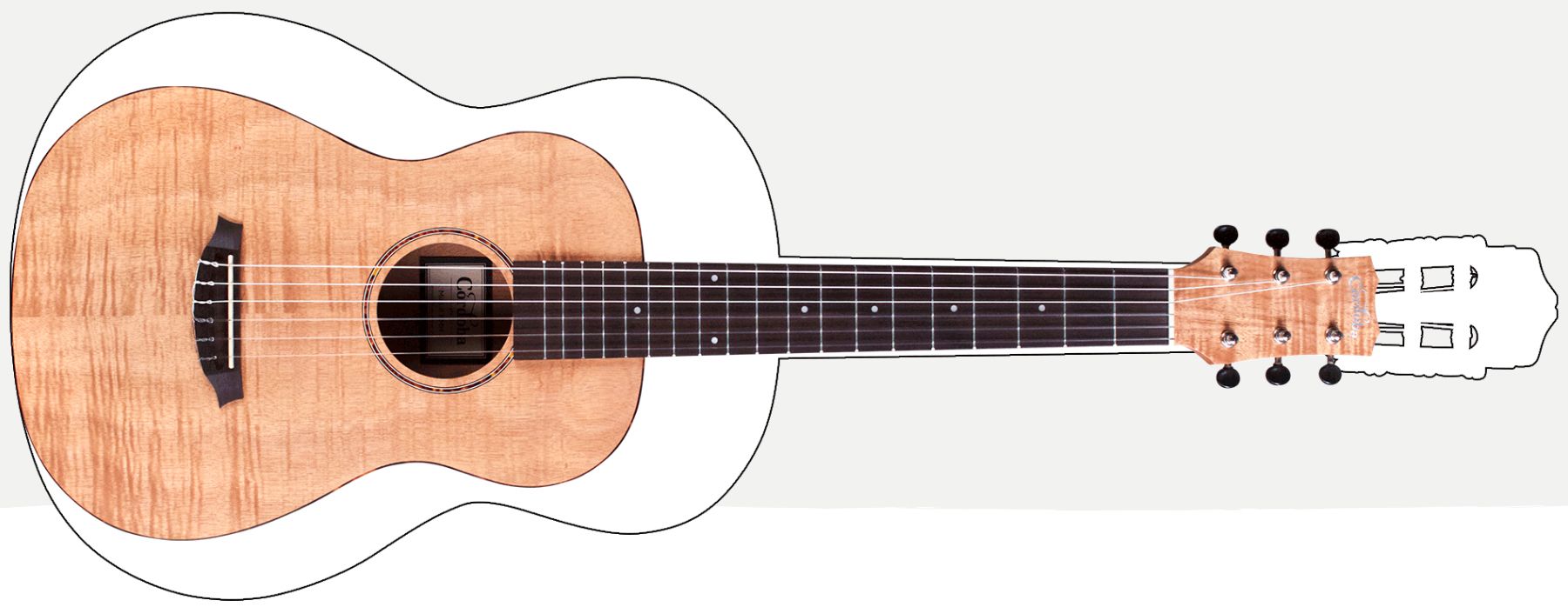 Cordoba Mini Ii Fmh Tout Acajou Rw - Natural - Guitarra clásica 3/4 - Variation 5