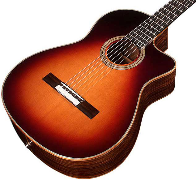 Cordoba Orchestra Cd Ce Fusion Cedre Palissandre Eb - Tear Drop Burst - Guitarra clásica 4/4 - Variation 2