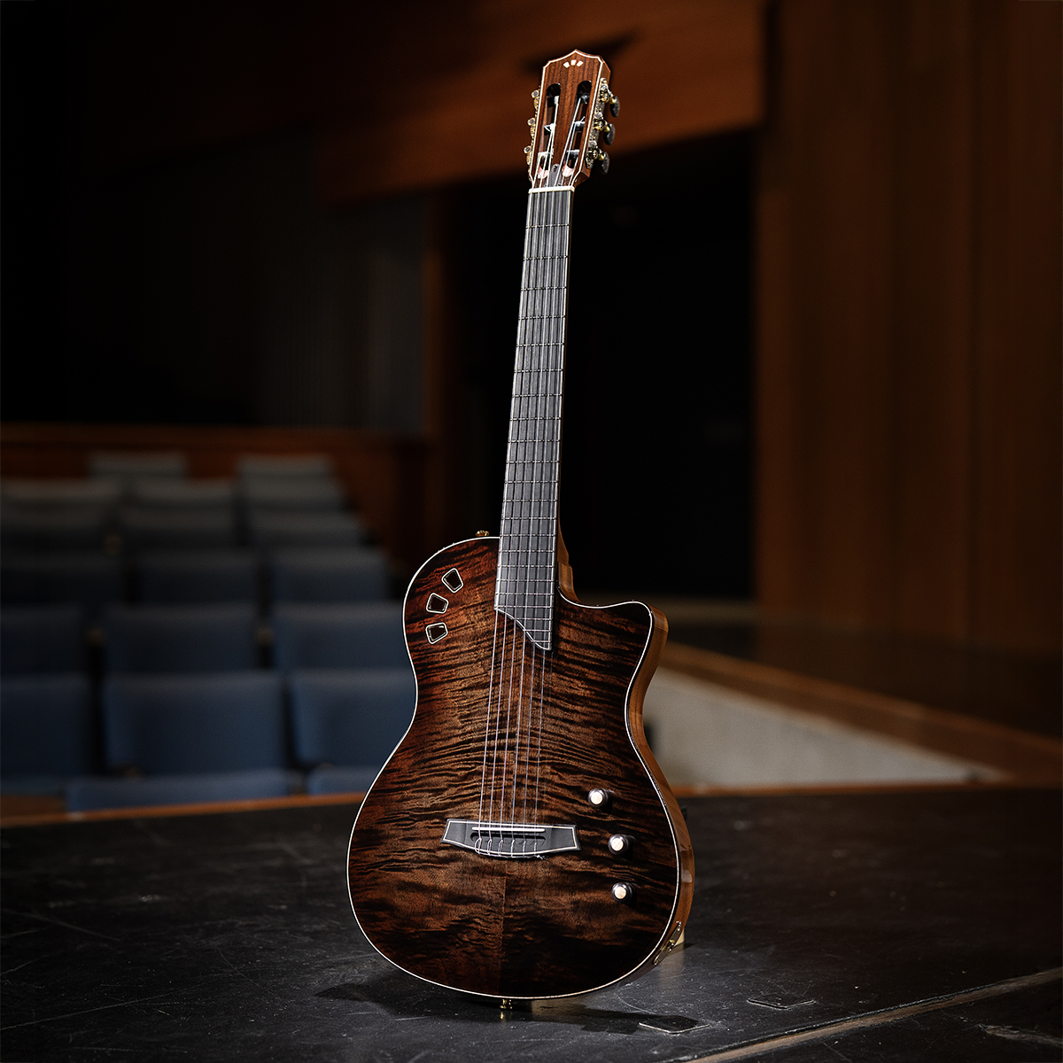 Cordoba Stage Artist Cw Epicea Acajou Eb - Habano Burst - Guitarra clásica 4/4 - Variation 3