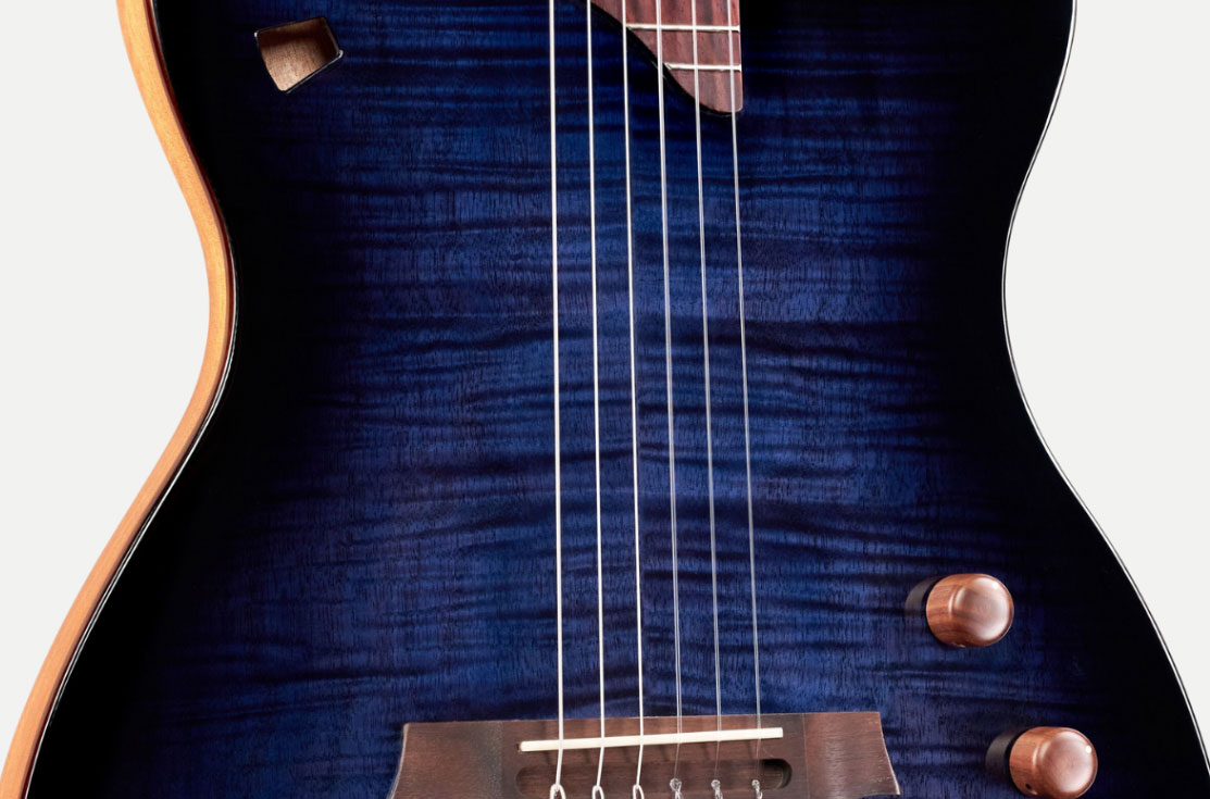Cordoba Stage Ltd Cw Epicea Acajou Pf - Blue Burst - Guitarra clásica 4/4 - Variation 2
