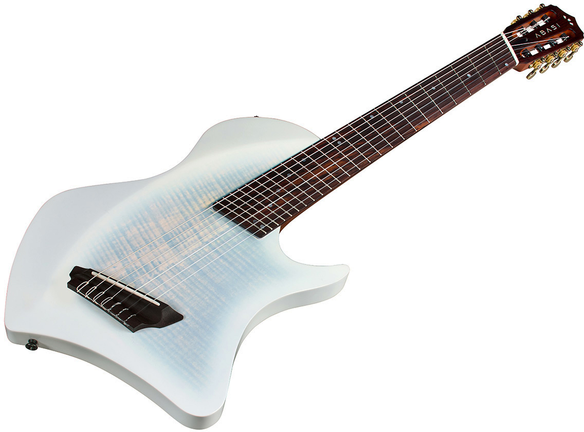 Cordoba Tosin Abasi Stage 7c Multiscale Epicea Acajou Rw - White Burst - Guitarra clásica 4/4 - Variation 2