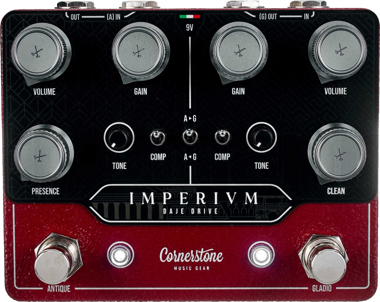 Cornerstone Music Gear Imperium Dual Overdrive V2 - Pedal overdrive / distorsión / fuzz - Main picture