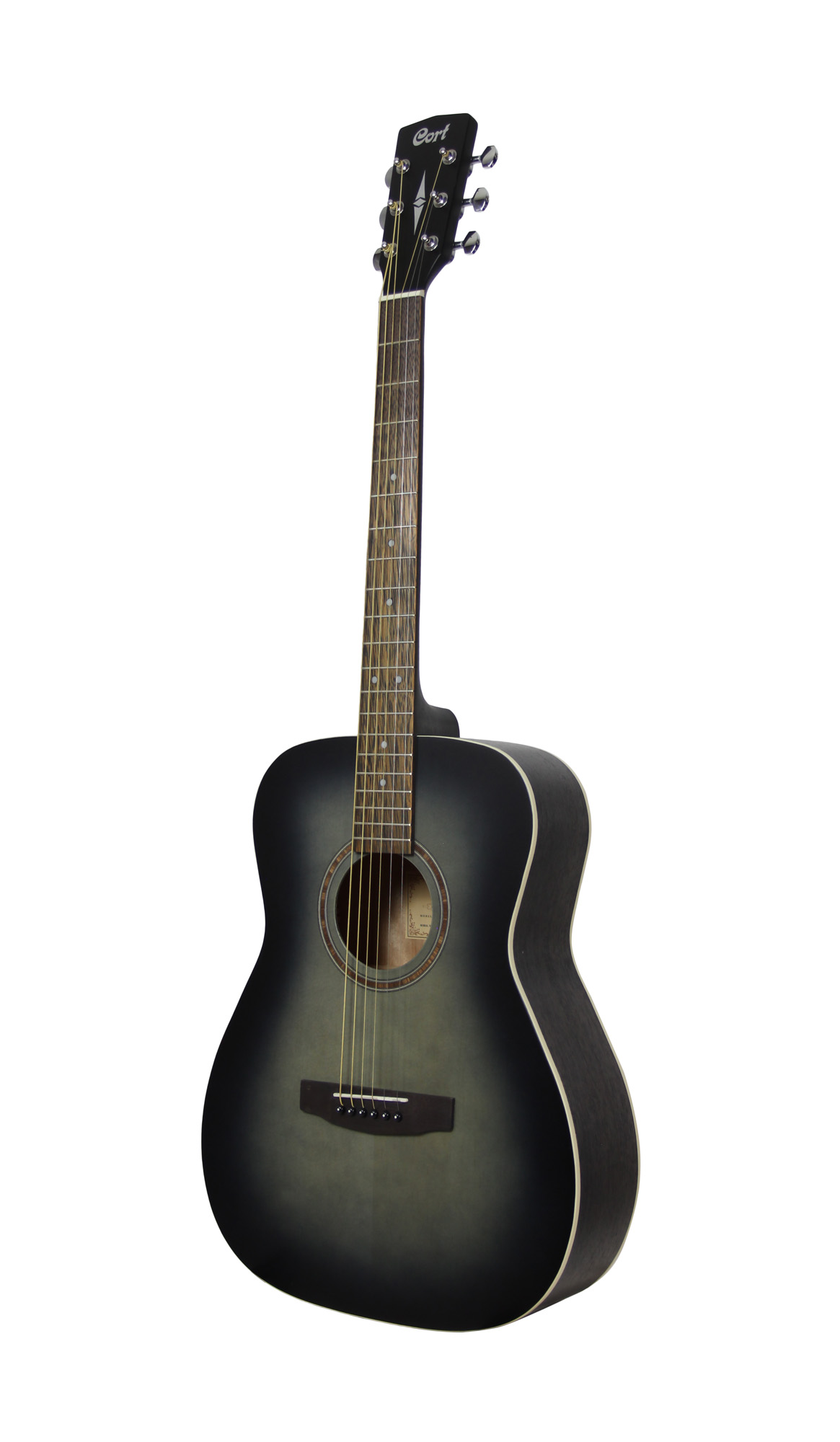 Cort 550opbk Epicea Acajou Mer - Open Pore Black - Guitarra folk - Variation 1