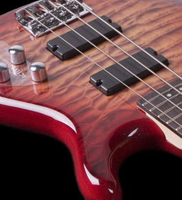 Cort Action Dlx Plus Crs Active Rw - Cherry Red Sunburst - Bajo eléctrico de cuerpo sólido - Variation 2