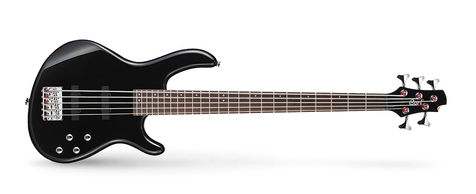 Cort Act5p - Gloss Black - Bajo eléctrico de cuerpo sólido - Variation 1