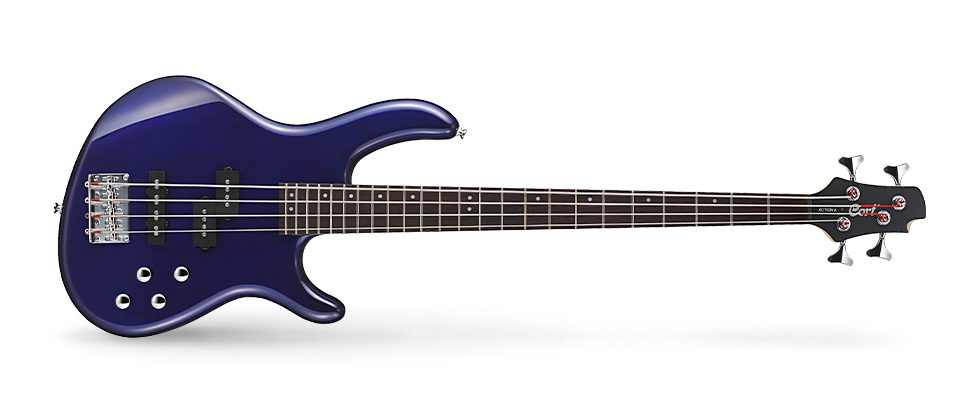 Cort Action Bass Plus Bm - Metallic Blue - Bajo eléctrico de cuerpo sólido - Variation 1