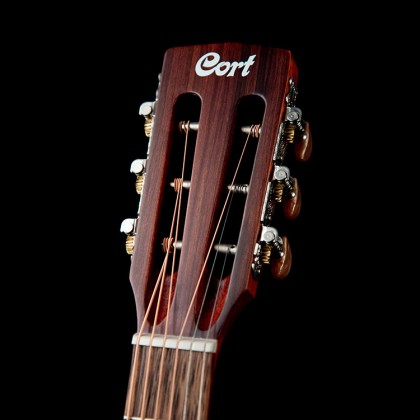 Cort Ap550m Parlor Acajou Mer - Natural - Guitarra 0/00/000 - Variation 2