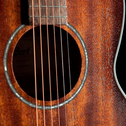 Cort Ap550m Parlor Acajou Mer - Natural - Guitarra 0/00/000 - Variation 3