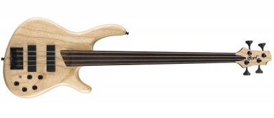 Cort Artisan B4flp Plus As Opn Fretless 2016 - Natural Open Pore - Bajo eléctrico de cuerpo sólido - Variation 1