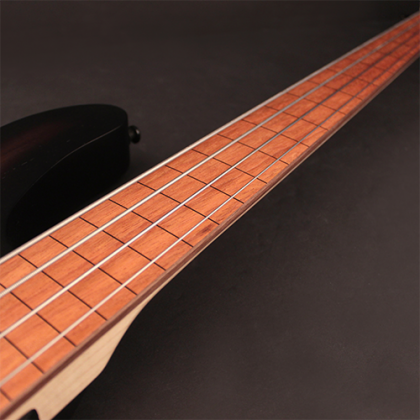 Cort B4fl Mhpz Active Piezo Fretless Jat - Trans Black Burst Satin - Bajo eléctrico semi caja - Variation 4