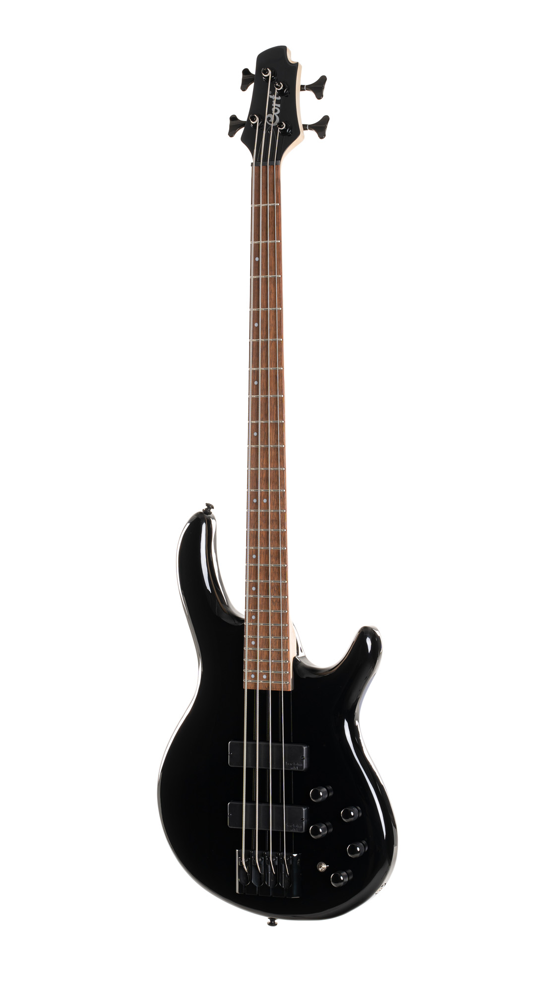 Cort C4 Deluxe Bartolini Jat - Black - Bajo eléctrico de cuerpo sólido - Variation 2