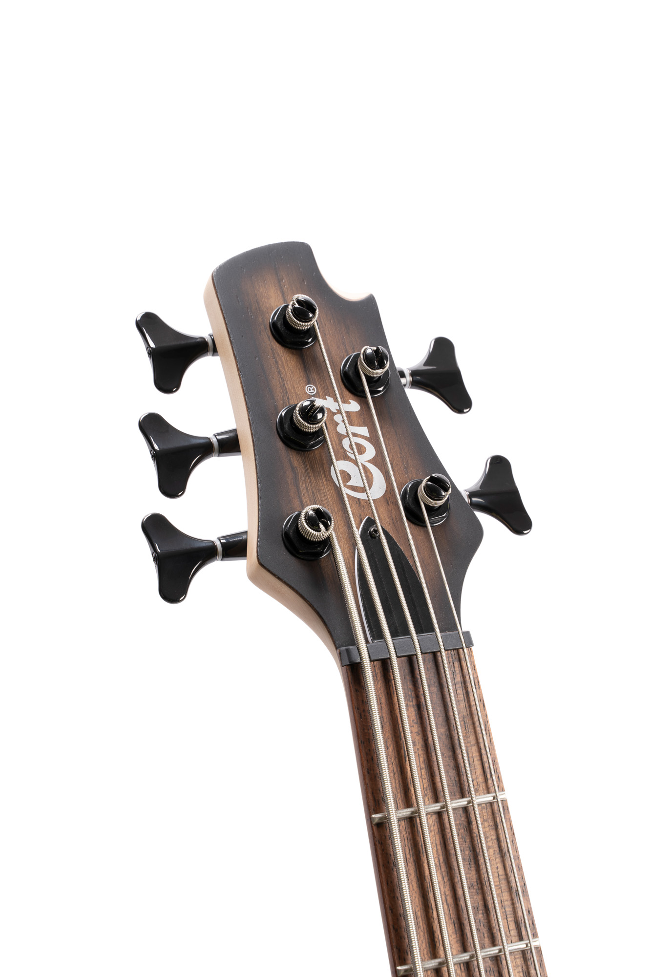 Cort C5 Plus Artisan C Ovmh Hh Ja - Antique Brown Burst - Bajo eléctrico de cuerpo sólido - Variation 3