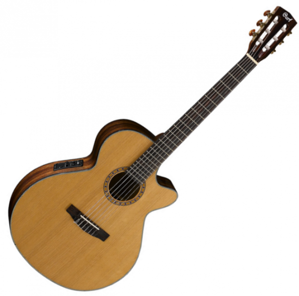 Guitarra clásica 4/4 Cort CEC1 OP - Natural open pore