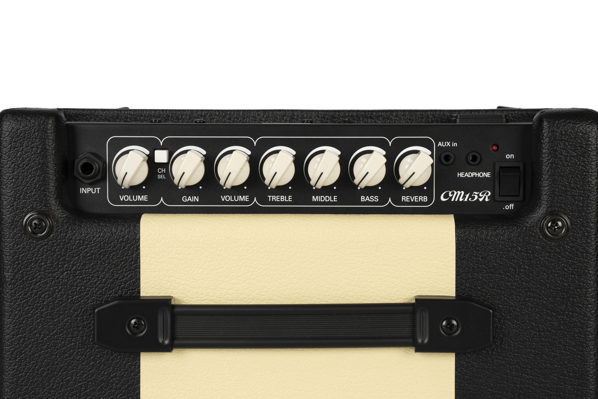 Cort Cm15rbk 15w Reverb Noir 1x8 - Combo amplificador para guitarra eléctrica - Variation 2