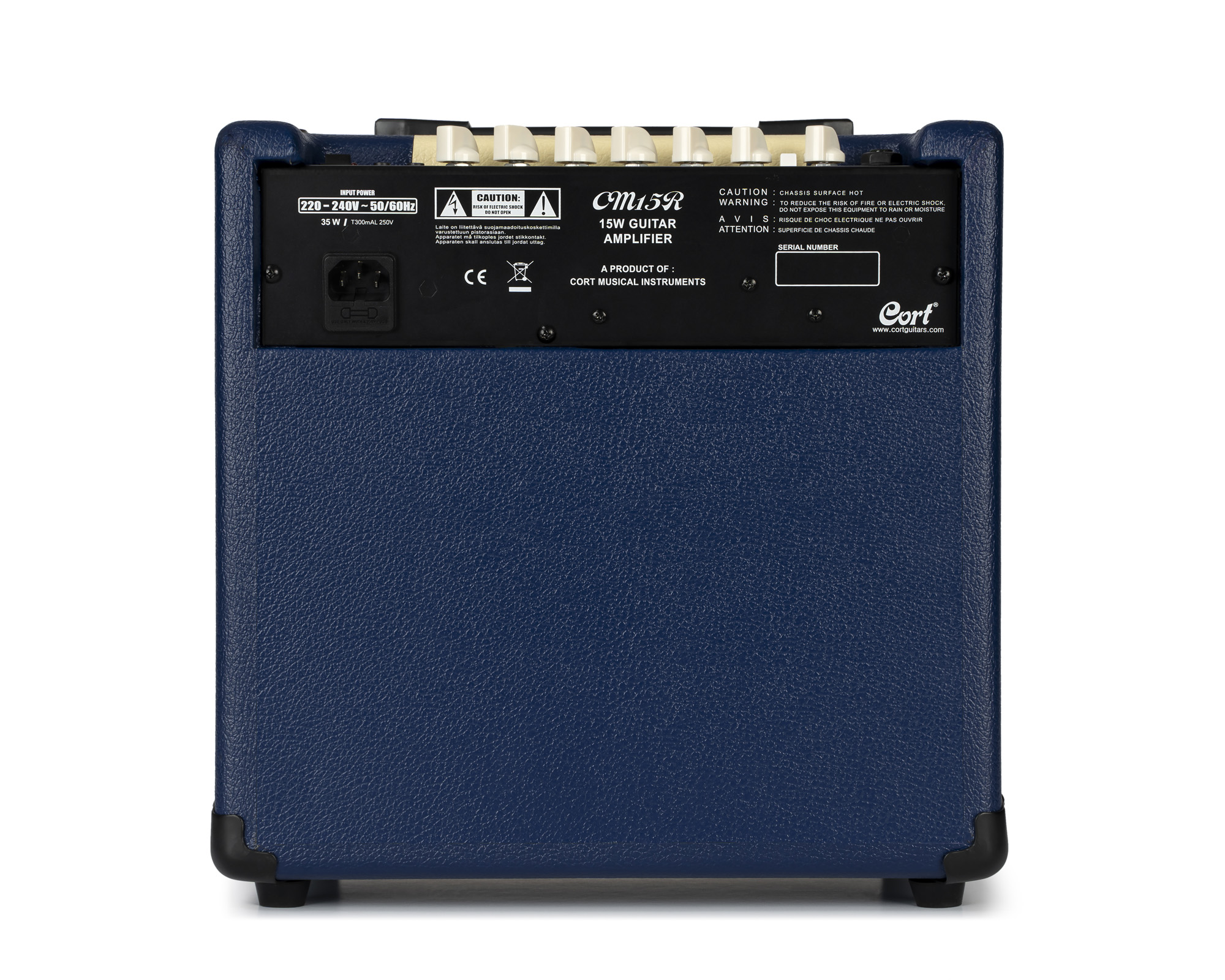 Cort Cm15rdb 15w Reverb Bleu 1x8 - Combo amplificador para guitarra eléctrica - Variation 2