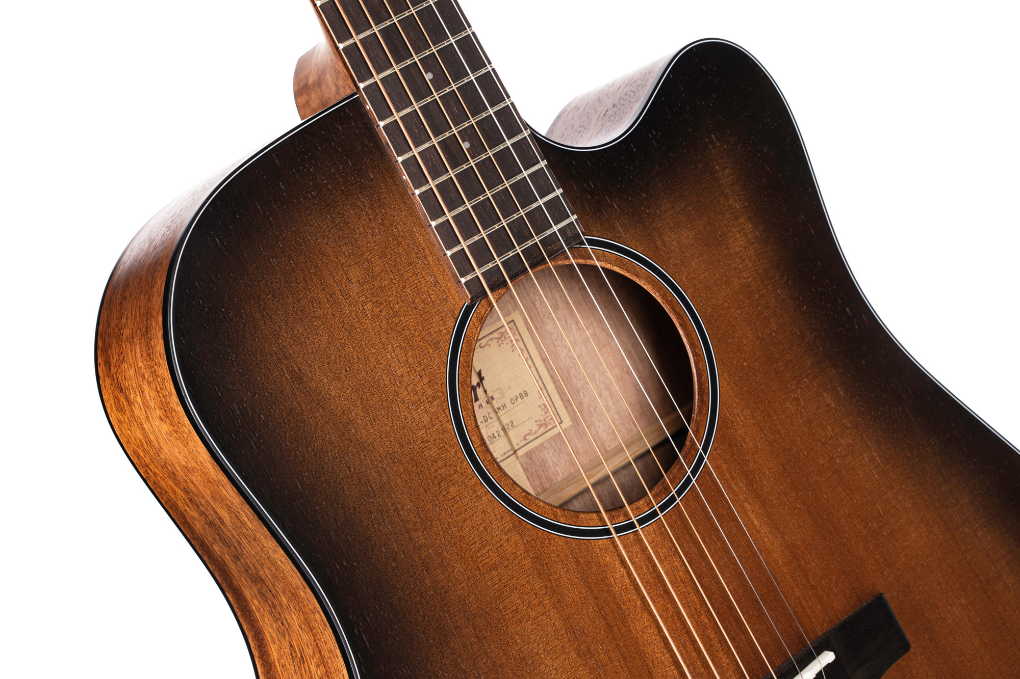 Cort Core-dc Electro Acajou Ov - Black Burst - Guitarra folk - Variation 4