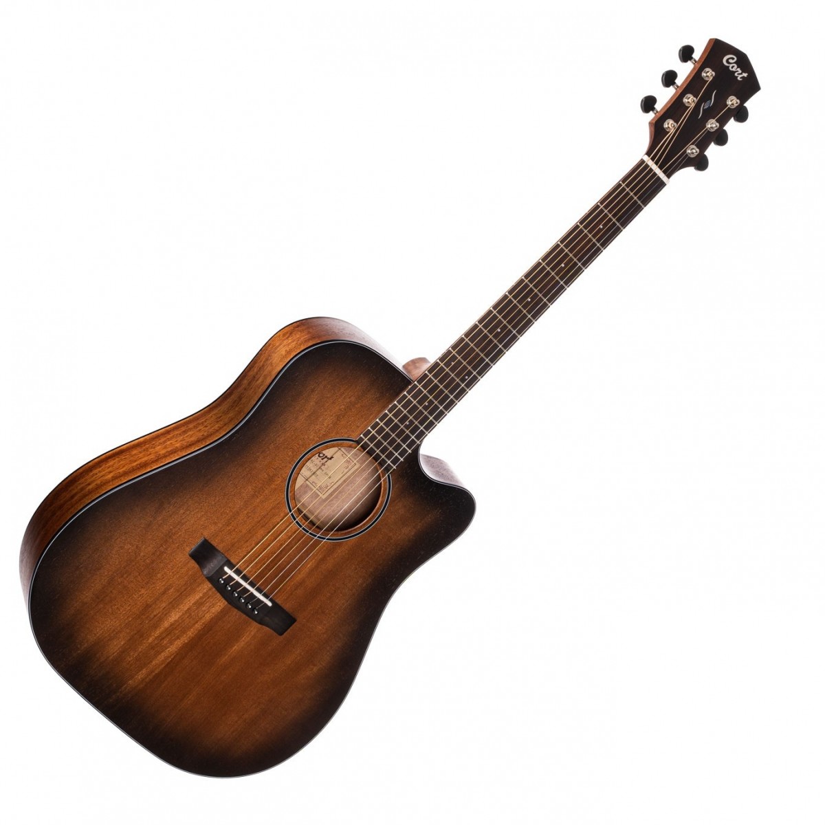 Cort Core-dc Electro Acajou Ov - Black Burst - Guitarra folk - Variation 5