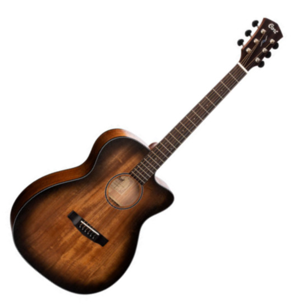 Cort Core-oc Electro Acajou Ov - Black Burst - Guitarra folk - Variation 4