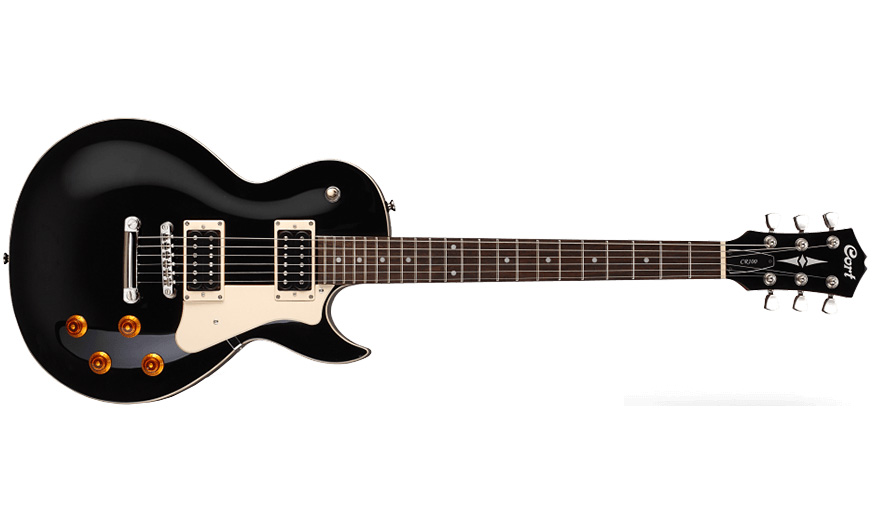 Cort Cr100 Bk Classic Rock Hh Ht - Black - Guitarra eléctrica de corte único. - Variation 1