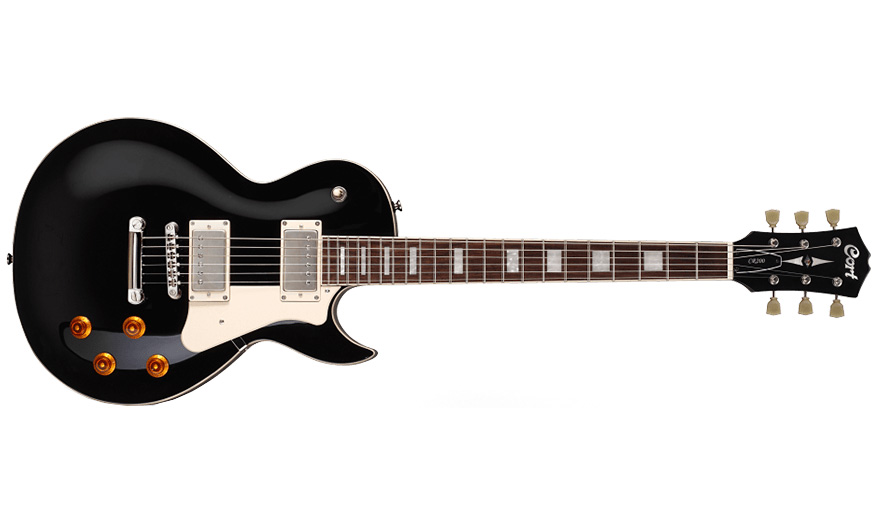 Cort Cr200 Bk Classic Rock Hh Ht - Black - Guitarra eléctrica de corte único. - Variation 1