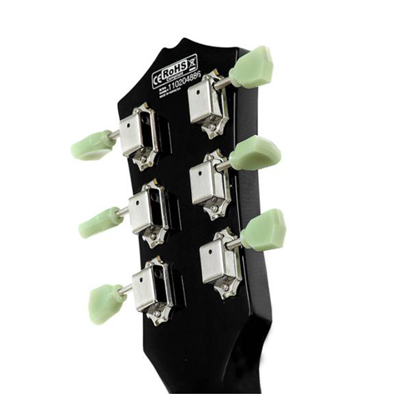 Cort Cr200 Bk Classic Rock Hh Ht - Black - Guitarra eléctrica de corte único. - Variation 3