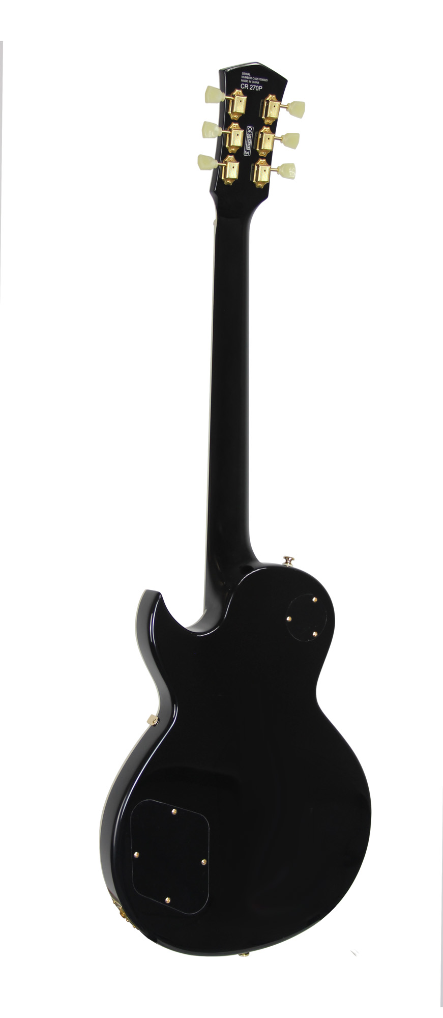 Cort Cr270 Ht P-90 Mi - Black - Guitarra eléctrica de corte único. - Variation 2