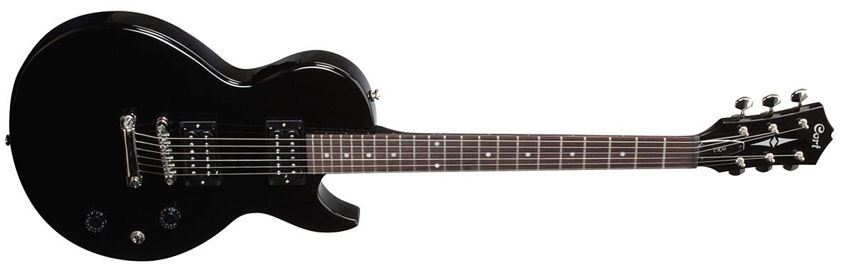 Cort Cr 50 Black - Guitarra eléctrica de corte único. - Variation 2