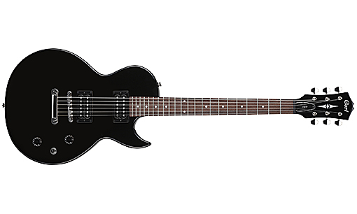 Cort Cr 50 Black - Guitarra eléctrica de corte único. - Variation 1