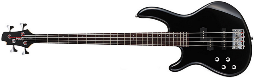 Cort Action Bass Plus Bk Gaucher - Black - Bajo eléctrico de cuerpo sólido - Main picture