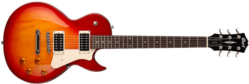 Cort Cr100 Crs Classic Rock Hh Ht - Cherry Red Sunburst - Guitarra eléctrica de corte único. - Main picture