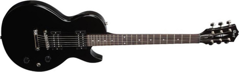 Cort Cr 50 Black - Guitarra eléctrica de corte único. - Main picture