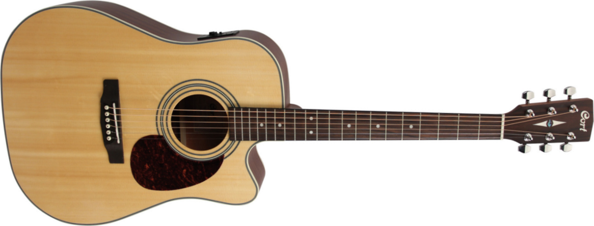 Cort Earth 70ce - Natural Open Pore - Guitarra electro acustica - Main picture