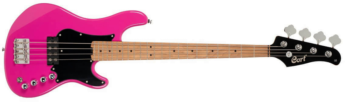 Cort Gb Short Scale Bass Shsc Active Mn - Fandango Purple - Bajo eléctrico de cuerpo sólido - Main picture