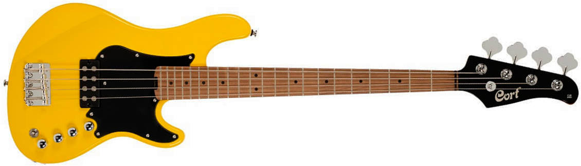 Cort Gb Short Scale Bass Shsc Active Mn - Yellow Crush - Bajo eléctrico de cuerpo sólido - Main picture