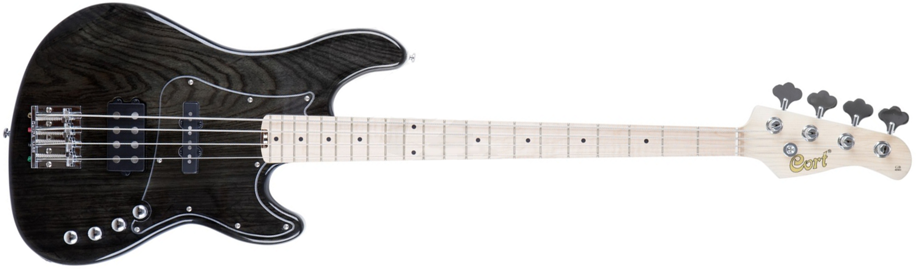 Cort Gb74jh Tbk - Trans Black - Bajo eléctrico de cuerpo sólido - Main picture
