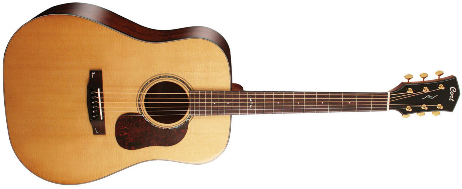 Cort Gold D6 Epicea / Acajou - Natural Gloss - Guitarra folk - Main picture