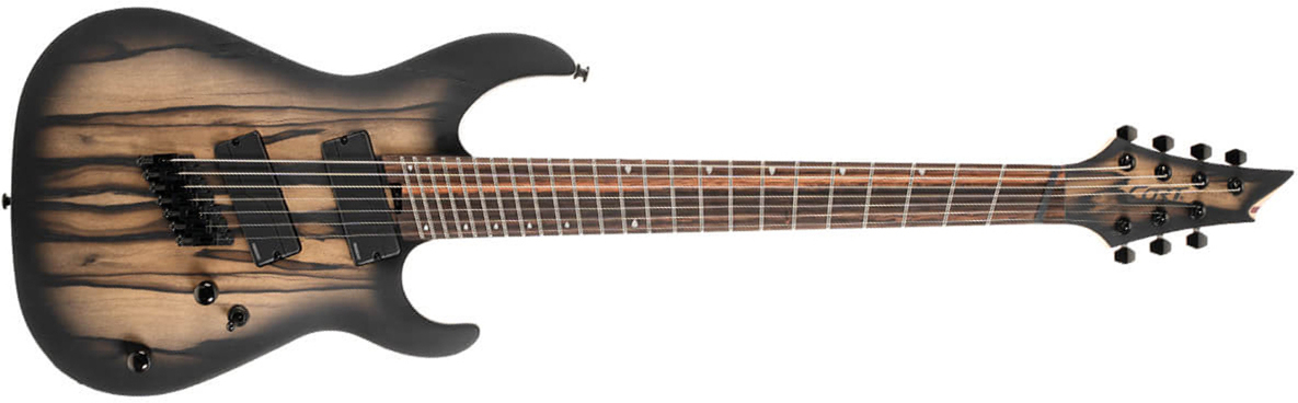 Cort Kx507ms Multiscale 7c 2h Fishman Fluence Ht Eb - Natural Black Burst - Multi-Scale Guitar - Main picture
