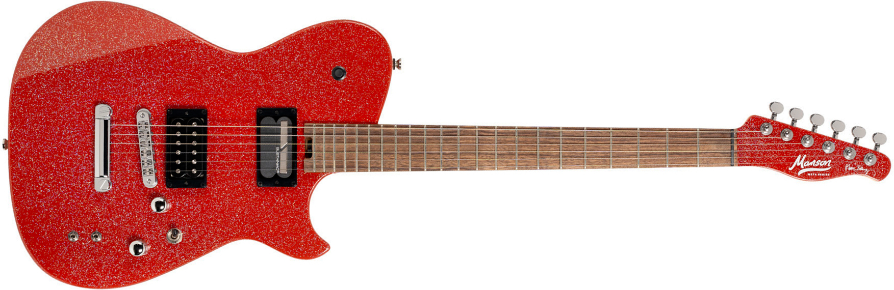 Cort Matthew Bellamy Mbm2h Sustainiac Meta Signature 2h Ht Lau - Guitarra eléctrica con forma de tel - Main picture