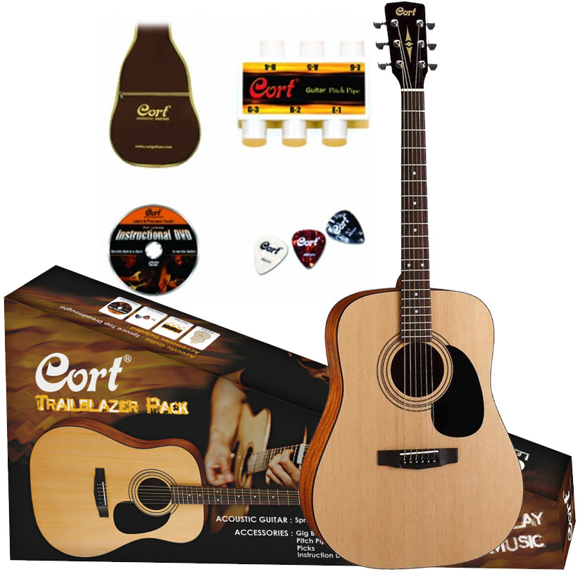 Cort Trailblazer Cap-810 Pack - Pack guitarra acústica - Main picture