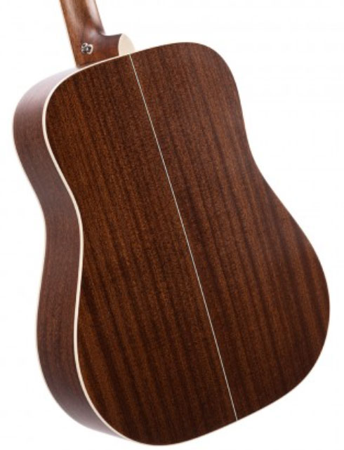 Cort Earth 100f Dreadnought Epicea Acajou Ova - Natural Satin - Guitarra electro acustica - Variation 2