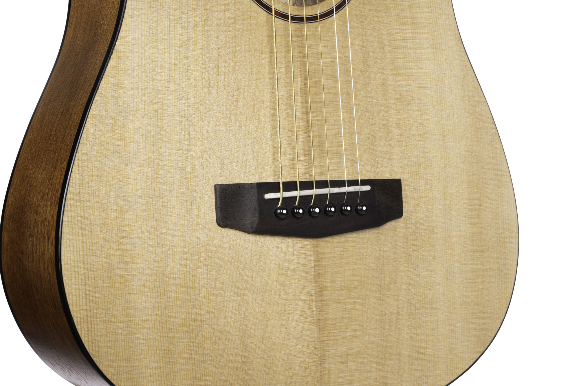 Cort Earth Mini Nat Epicea Acajou + Housse - Natural - Guitarra folk - Variation 3