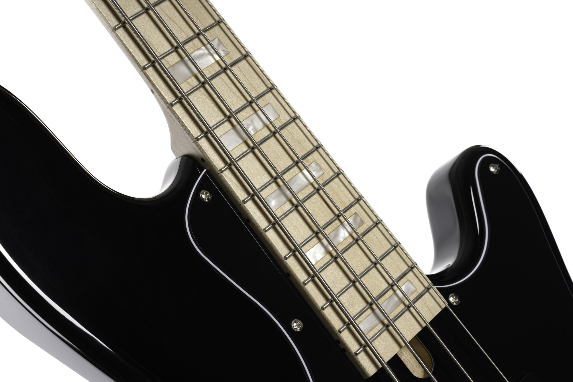 Cort Elrick Njs 4c Active Bartolini Mn - Black - Bajo eléctrico de cuerpo sólido - Variation 4