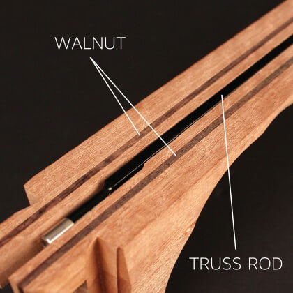 Cort Flow Oc Om Cw Cedre Acajou Eb - Natural Satin - Guitarra folk - Variation 11