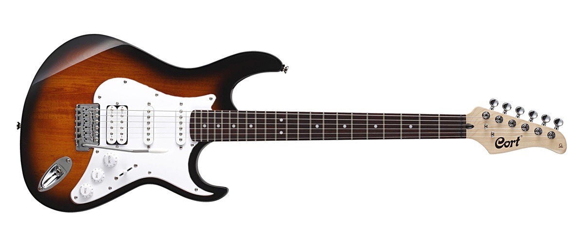 Cort G110 2ts Hss Trem - 2 Tone Sunburst - Guitarra eléctrica con forma de str. - Variation 1