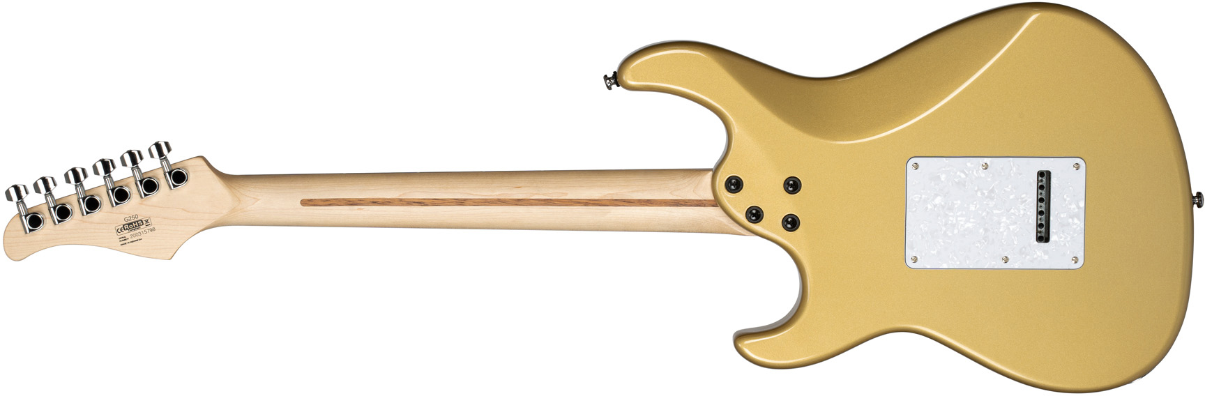 Cort G250 Svm Hss Trem Jat - Champagne Gold Metallic - Guitarra eléctrica con forma de str. - Variation 1