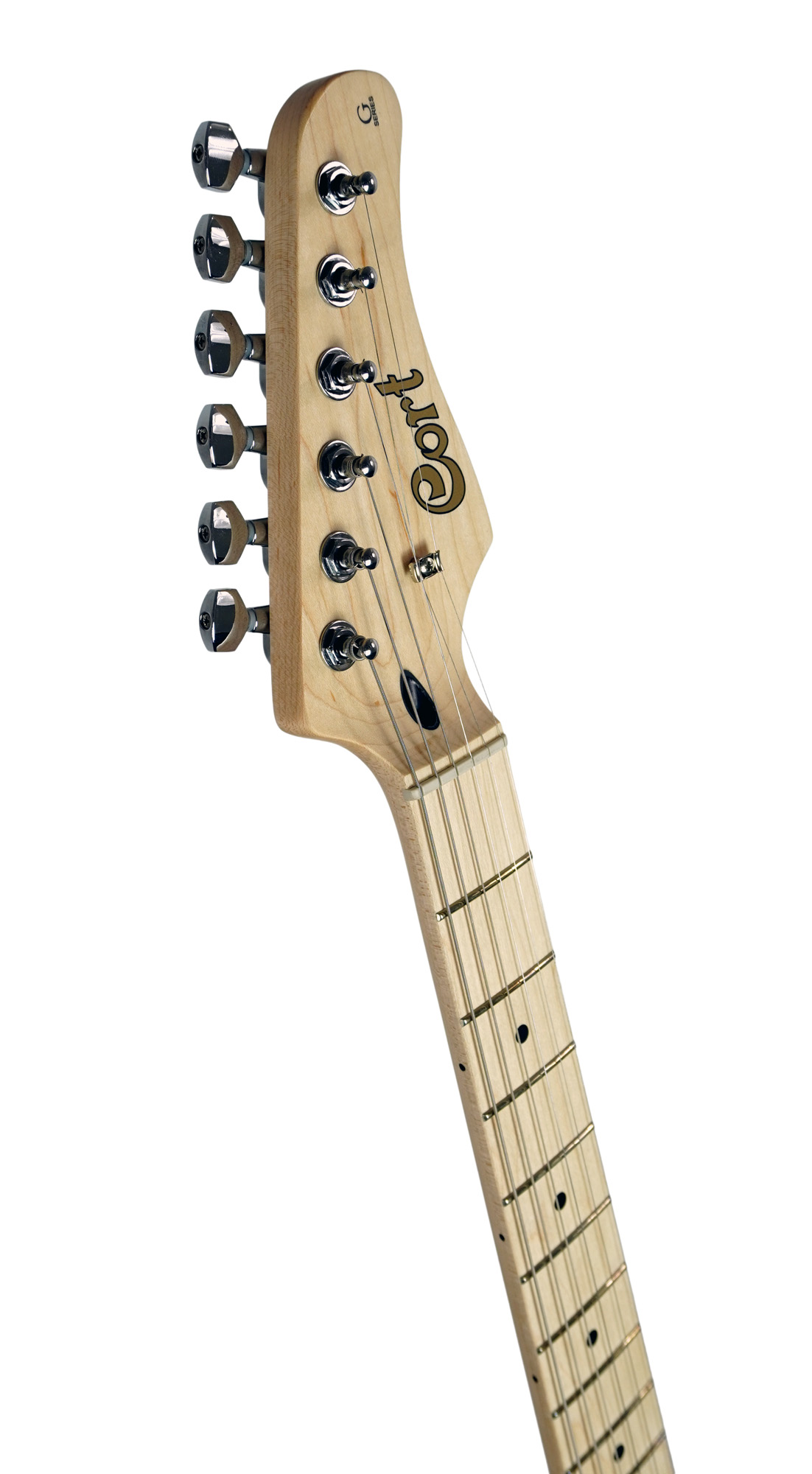 Cort G250 Tab 3s Trem Mn - Vintage White - Guitarra eléctrica con forma de str. - Variation 1