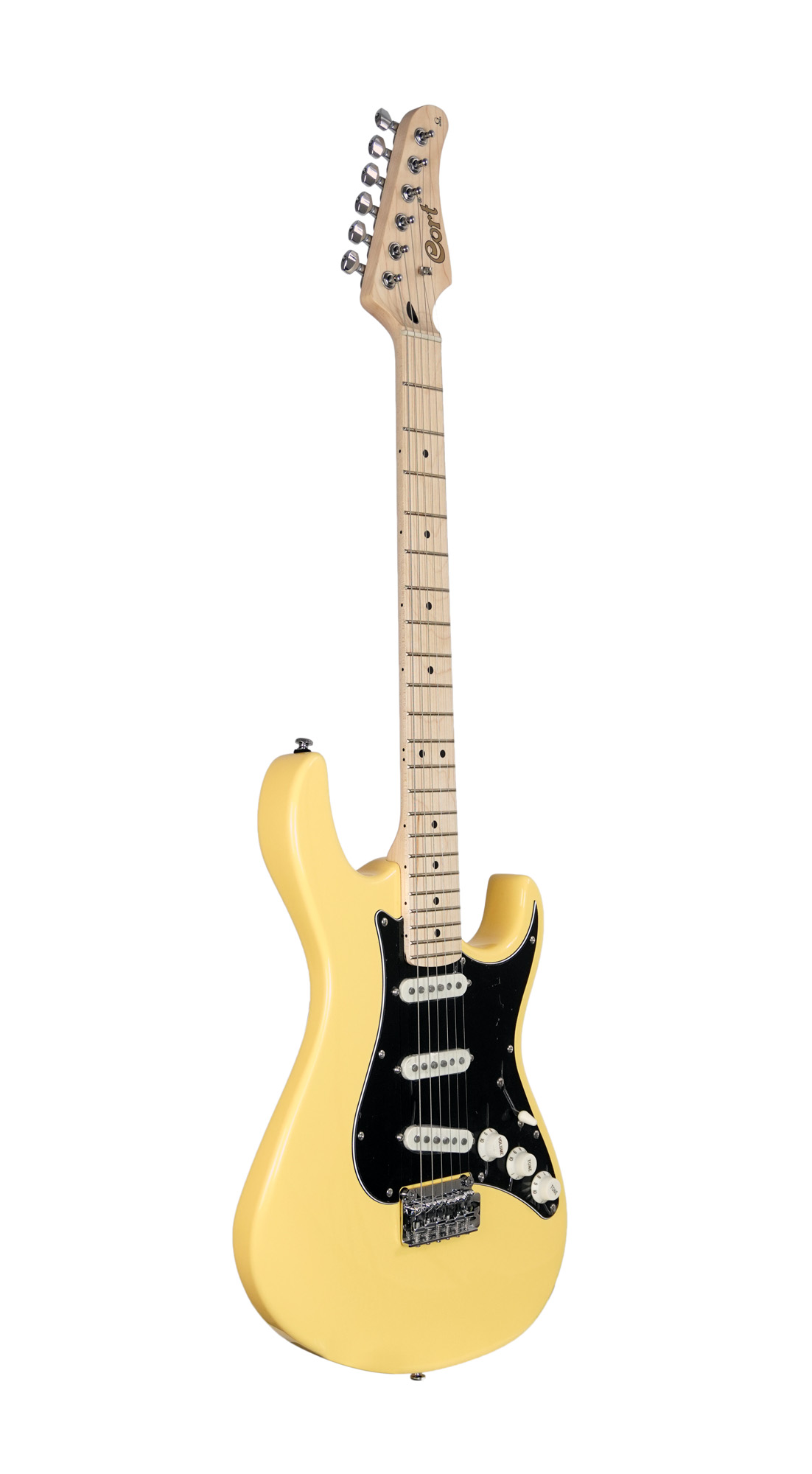 Cort G250 Tab 3s Trem Mn - Vintage White - Guitarra eléctrica con forma de str. - Variation 4